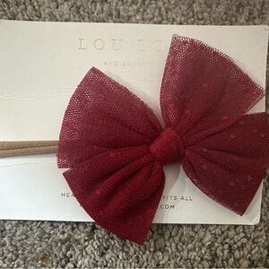 Tulle Bow Headband